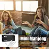 Portable Mahjong Table Set Portable Mahjong Set Mini Mahjong Family Board Game Easy To Carry For Travel Student Dormitory 2
