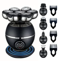 Electric Shaver 7D Floating Cutter Head Base Charging Portable Men Beard Trimmer Clipper Rechargeable Bald Head Electric Razor 1