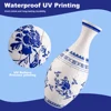 Porcelain Design Plastic Vase 3D Puzzle Vases 160 Pieces Puzzles Vase DIY Unique Flower Vase for Adults Housewarning Gifts 6