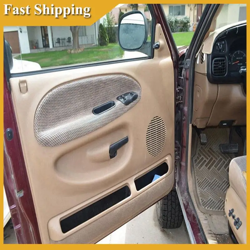 1Pair L+R Interior Door Pull Handle Cup Replacement Accessories For Dodge Ram 1500 3500 2500 1994-2001 4741405 4741404