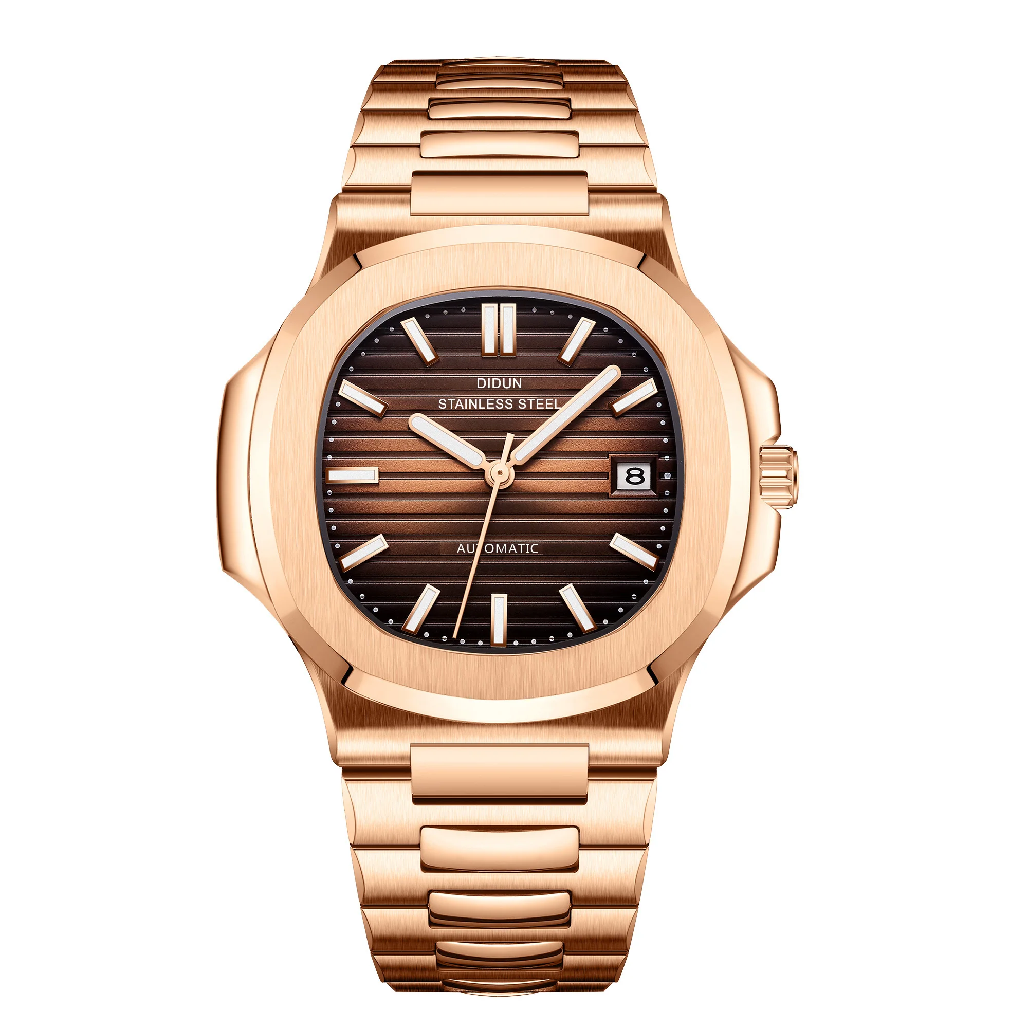 DIDUN Men's Watch Luxury Military Mechanical Automatic watch JAPAN MIYOTA 8215 Stainless Steel 007 Luminous Relogio Masculino