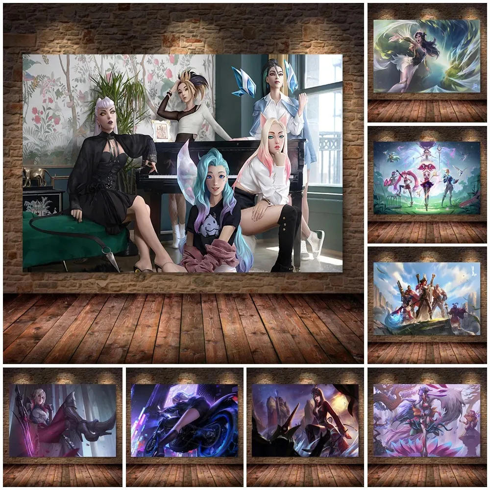 P-ster-de-piel-de-juego-de-la-serie-League-of-Legends-decoraci-n-de ...