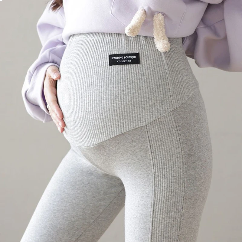 

Clothes For Pregnant Women Maternity Leggings Spring And Autumn Go Out Long Sport Pants Pregnant Mother Fashion Cotton Trousers