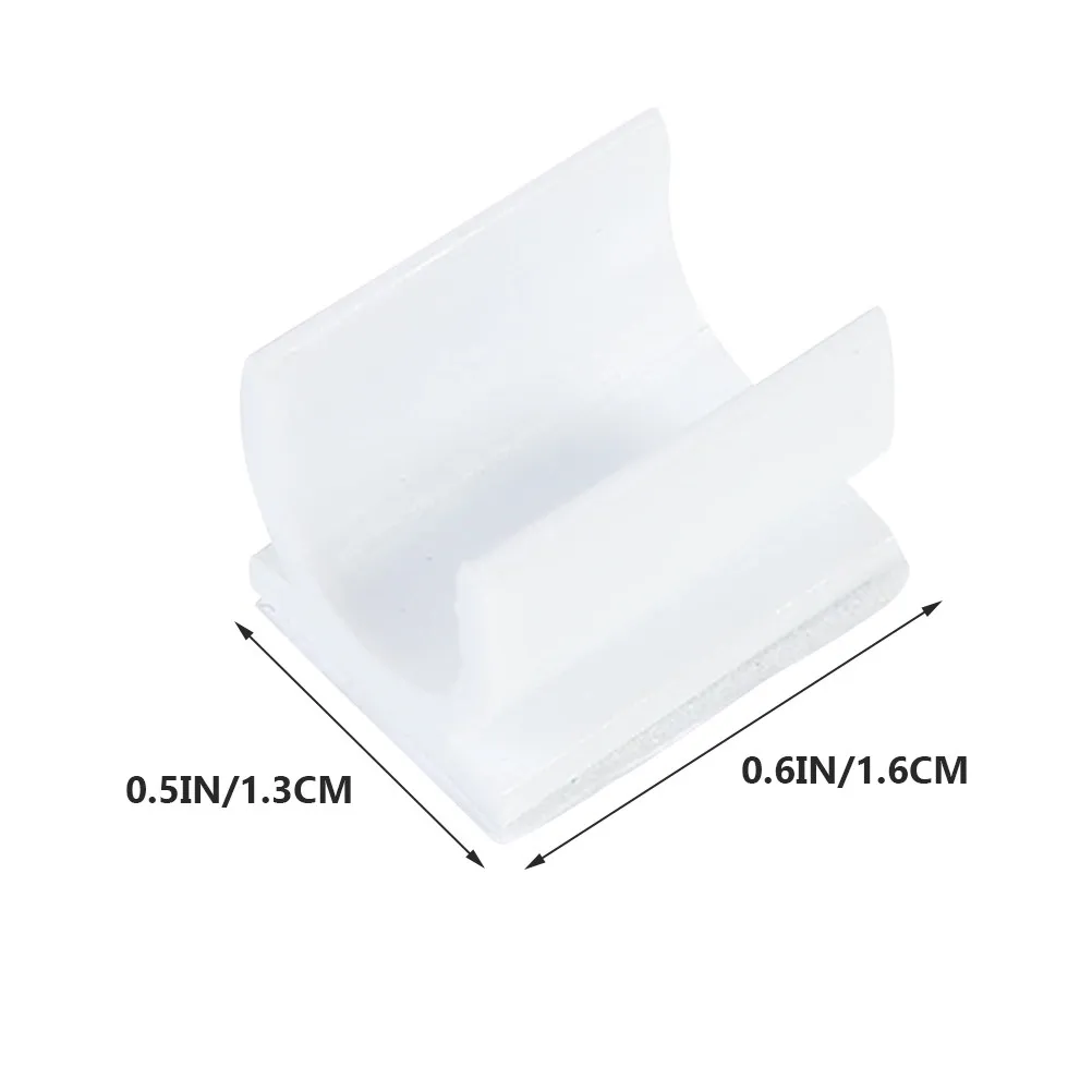 펜 고정 클램프 50 100 125 200 250pcs 화이트 보드 마커 홀더 클립 교실 책상 사용을위한 플라스틱 접착 버클