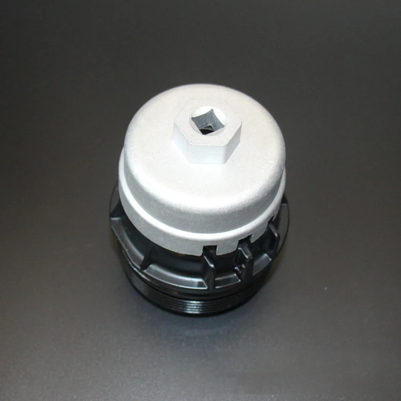 Oil Filter Wrench Car Oil Filter Professional Aluminum Car Oil Filter Wrench Hattype Wrench for Toyota Prius Corolla Rav4 Lexus Car Accessories Auto Repair Parts