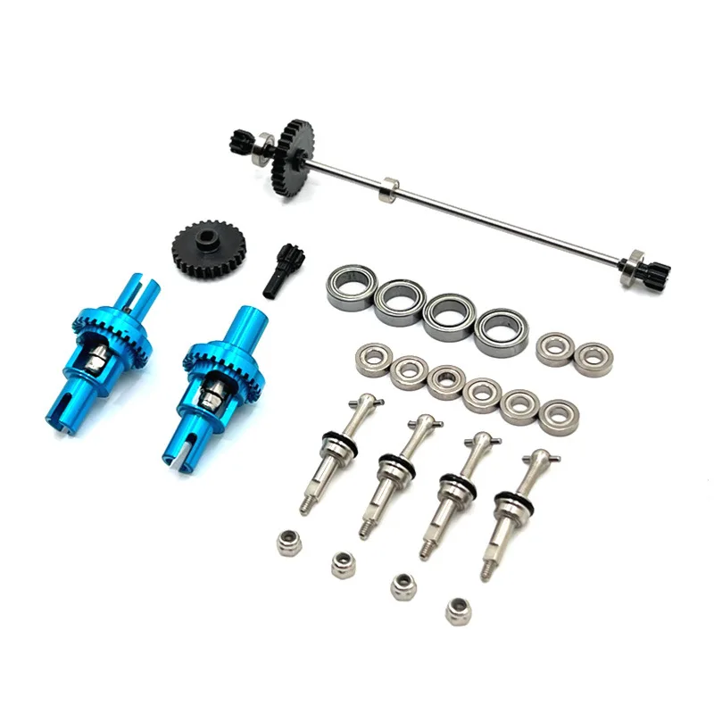 Wltoys 284131 K969 K979 K989 K999 P929 Metal Drive Shaft Driving Gear Differential Bearing Set 1/28 RC Car Upgrades Parts