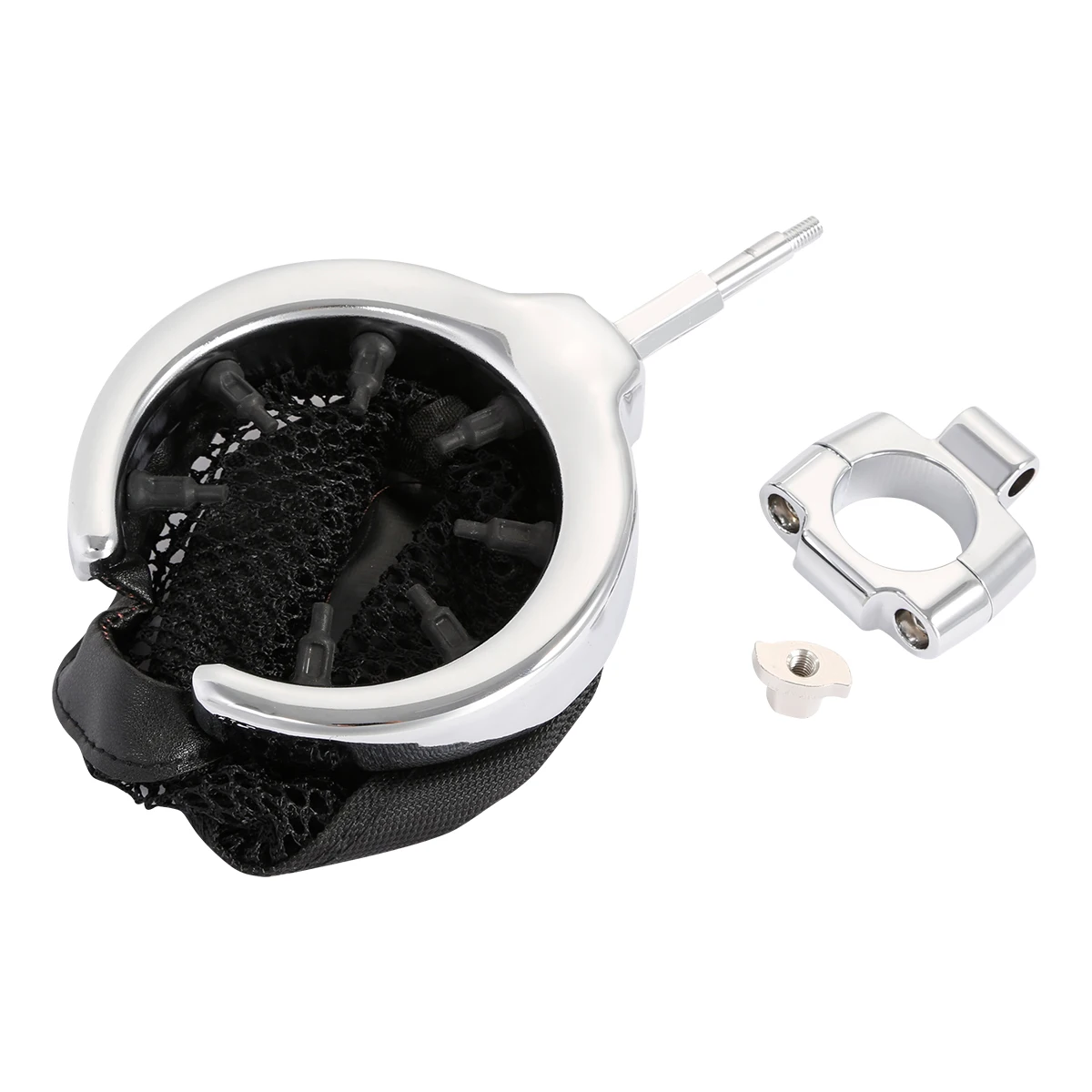 

Универсальный держатель для чашки на руль, металлическая корзина для напитков, 1 дюйм, для Harley Touring Street Electra Glide Road King, мотоцикла