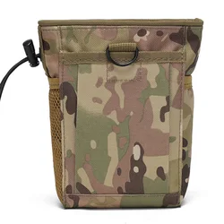 Enhanced Camouflage Molle Outdoor Waist Pack - Durable 600D Nylon Drop Pouch (CP)
