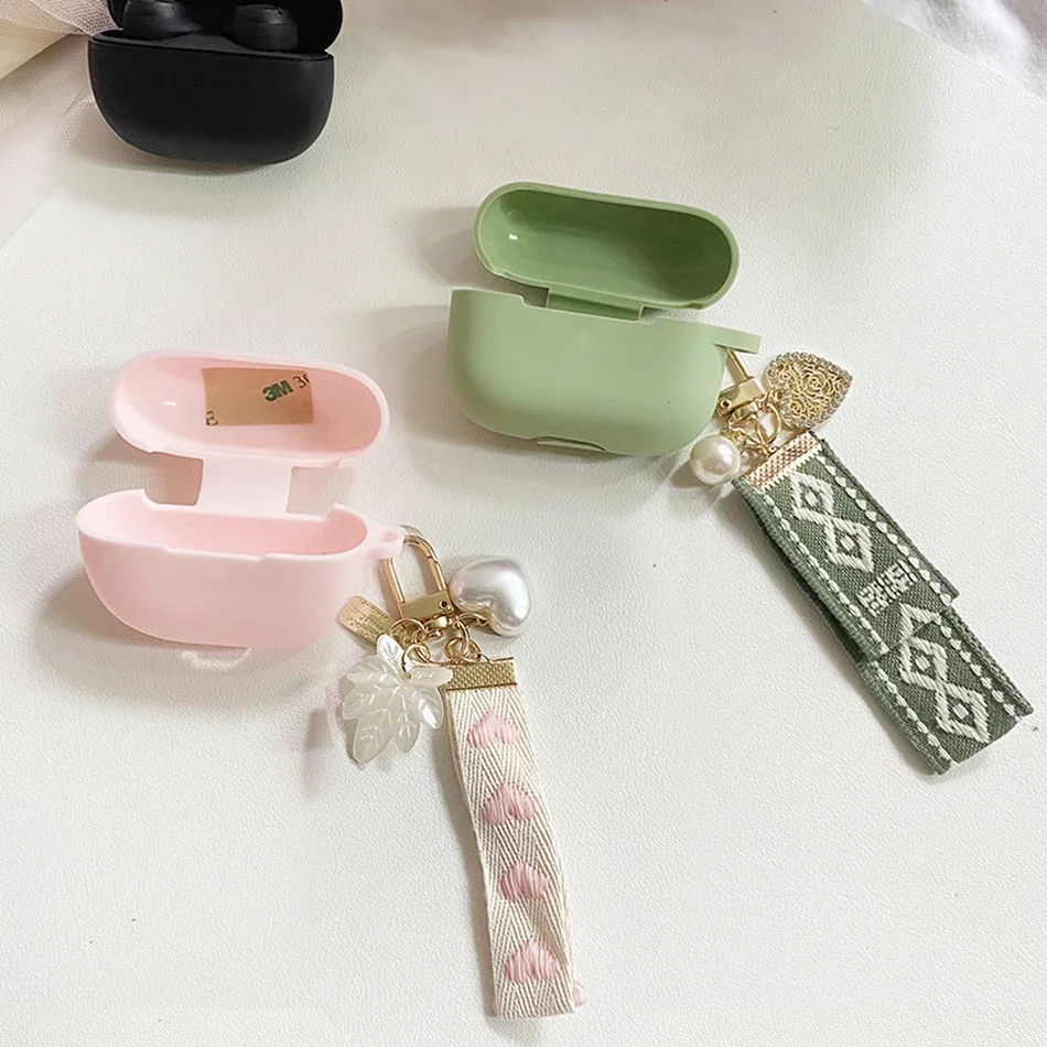 Per Bose Custodia Ultra Aperta Custodia Protettiva In Silicone Con Ciondolo In Tela Di Moda Per Custodia Per Auricolari Bose Ultra Open