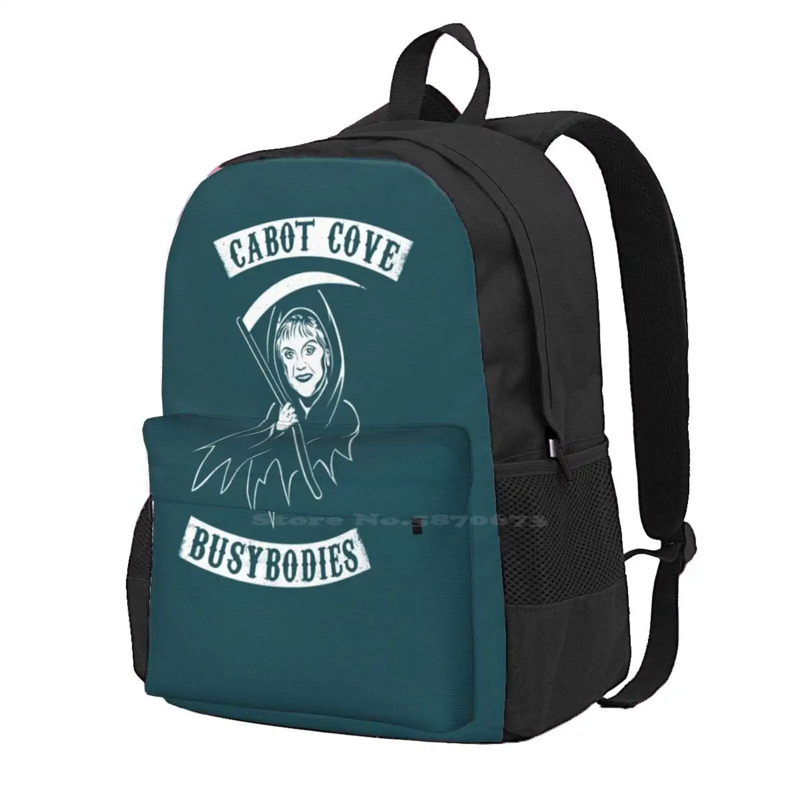 

Murder She Rode Hot Sale Backpack Fashion Bags Murder She Wrote Fletcher Angela Lansbury Cabot Cove Jb Fletcher Retro 90S