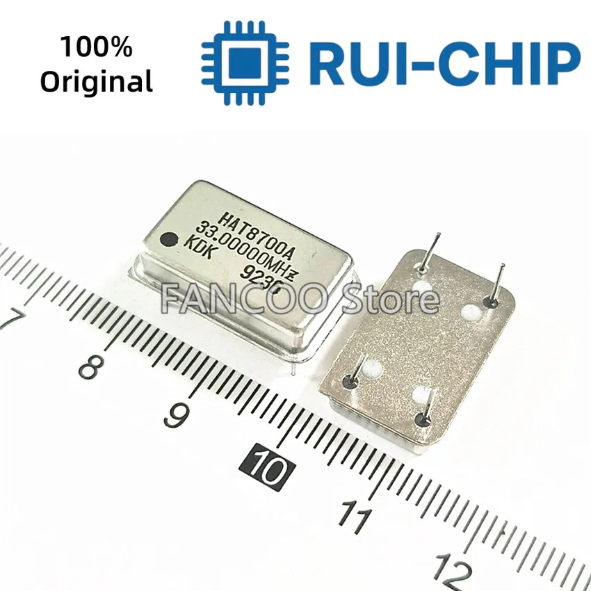 5개 33M 33MHZ 33.000M 33.000MHZ 크리스탈 발진기 액티브 OSC DIP-4 직사각형 풀 사이즈 3.3V 5V