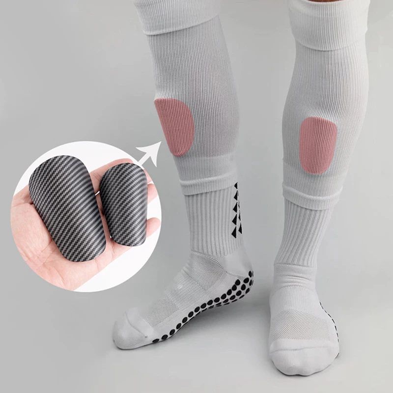 

1Pair Mini Football Shin Pad Wear-resistant Shock Absorbing Leg Protector Lightweight Portable Soccer Training Shank Board