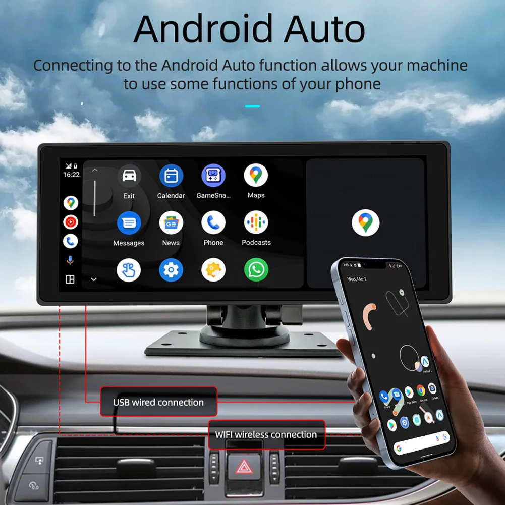 

Car Video Recording Built-in Camera Compatible For Car Interaction System Car Stereo MP5 Player Wireless Connection GPS Unit