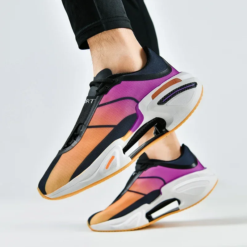 New High quality Outdoor Fashion Sneakers Sports Comfortable Women Marathon Casual Jogging Running Shoes For Men 3