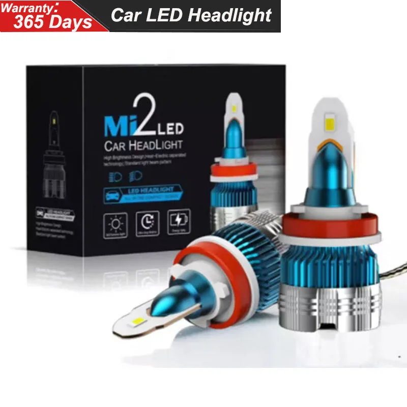 

2pcs 50W 8000LM H7 Led Headlight Bulbs H4 LED H7 H1 9005/HB3 9006/HB4 H8 H9 H11 Led Fog Light 6000K 12V Auto Headlamp Auto