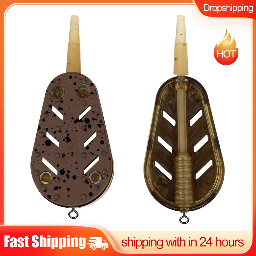 1PCBaitHolderExplosionHookZincAlloyBaitHolderFeederLibrary