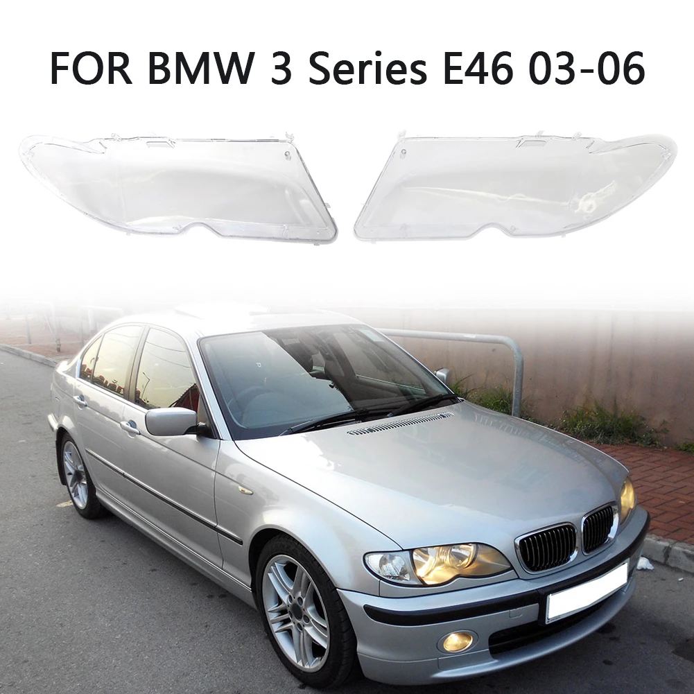 Scheinwerfer Glas für BMW E46 Facelift