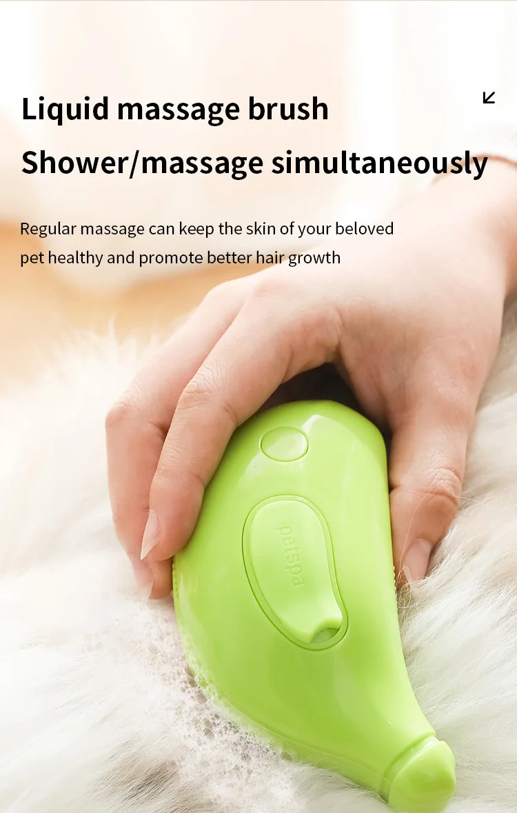 3 in1 pet steam brush cat dog Cleaning Steamy Spray Massage Brush Comfy Spray Massage
