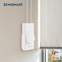 Zemismart Zigbee ชุดควบคุมม่านม้วนอัจฉริยะ ปุ่มควบคุม ปรับความเร็วได้ ใช้พลังงานจากแบตเตอรี่ ทำงานร่วมกับแอป Tuya Alexa Google Home 1