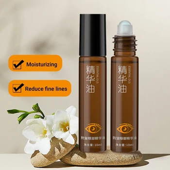 2pc Dimollaure Roller Eye Essence oil Eye Cream,Firming Moisturizing Reduce Fine Lines Skin Care Eye Serum - Thumbnail 5
