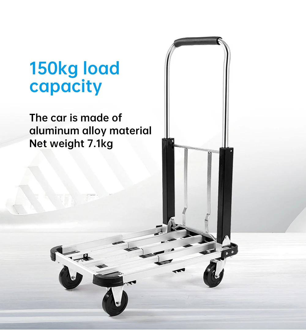 フラットベッドカート折りたたみ式プラットフォームトラック