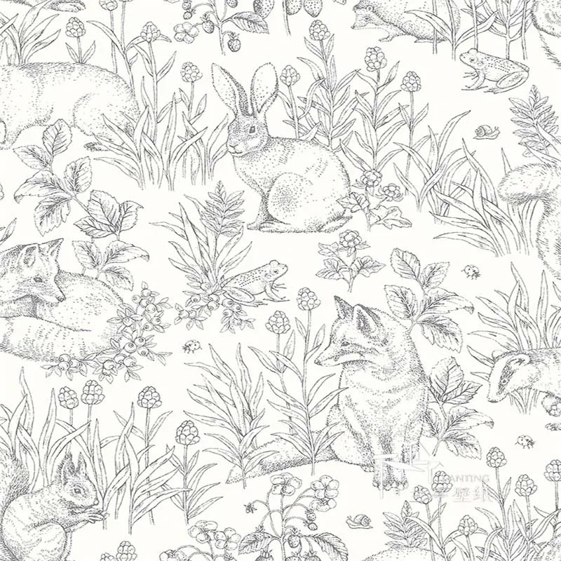 quarto sala tv fundo coelho animal decoração da sua casa melhoria