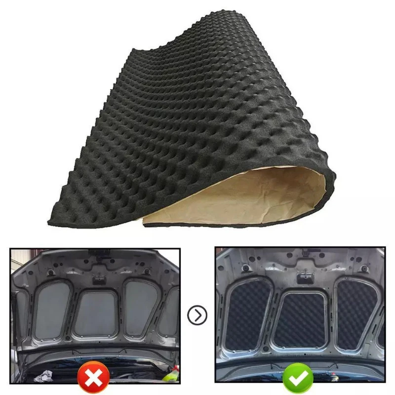 Car Sound Proofing Deadening Car Truck Anti-Noise Sound Insulation Cotton Heat Closed Cell Soundproofing Foam Fireproof Cotton soundproofing cotton sound insulation cotton soundproofing foam sound absorbing foam