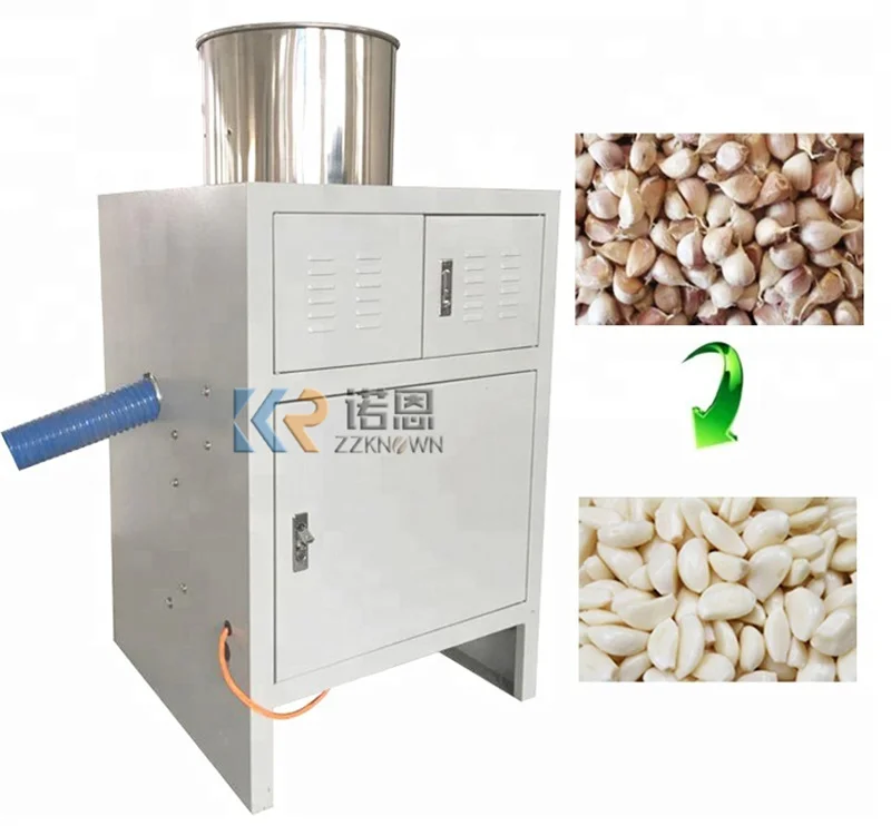 Automatic Garlic Clove Separator Peeler Industrial Fresh Garlic Dry Onion Peeling Breaking Machine Price Processing Equipment