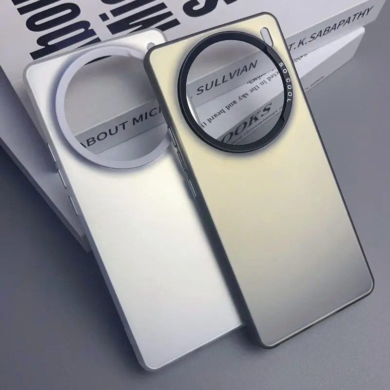 Sleek Anti-Fingerprint Back Phone Case with IMD Design