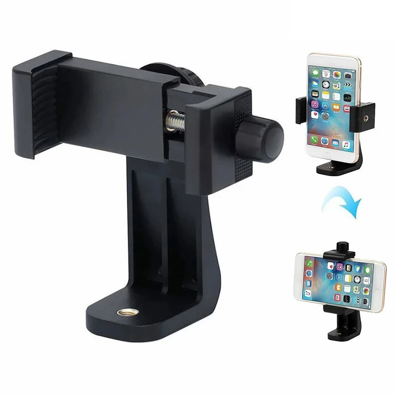 Universal 360 Degree Rotation Cell Phone Tripod Mount Adapter Bracket for iPhone Samsung Nexus Huawei xiaomi Tripods Accessories