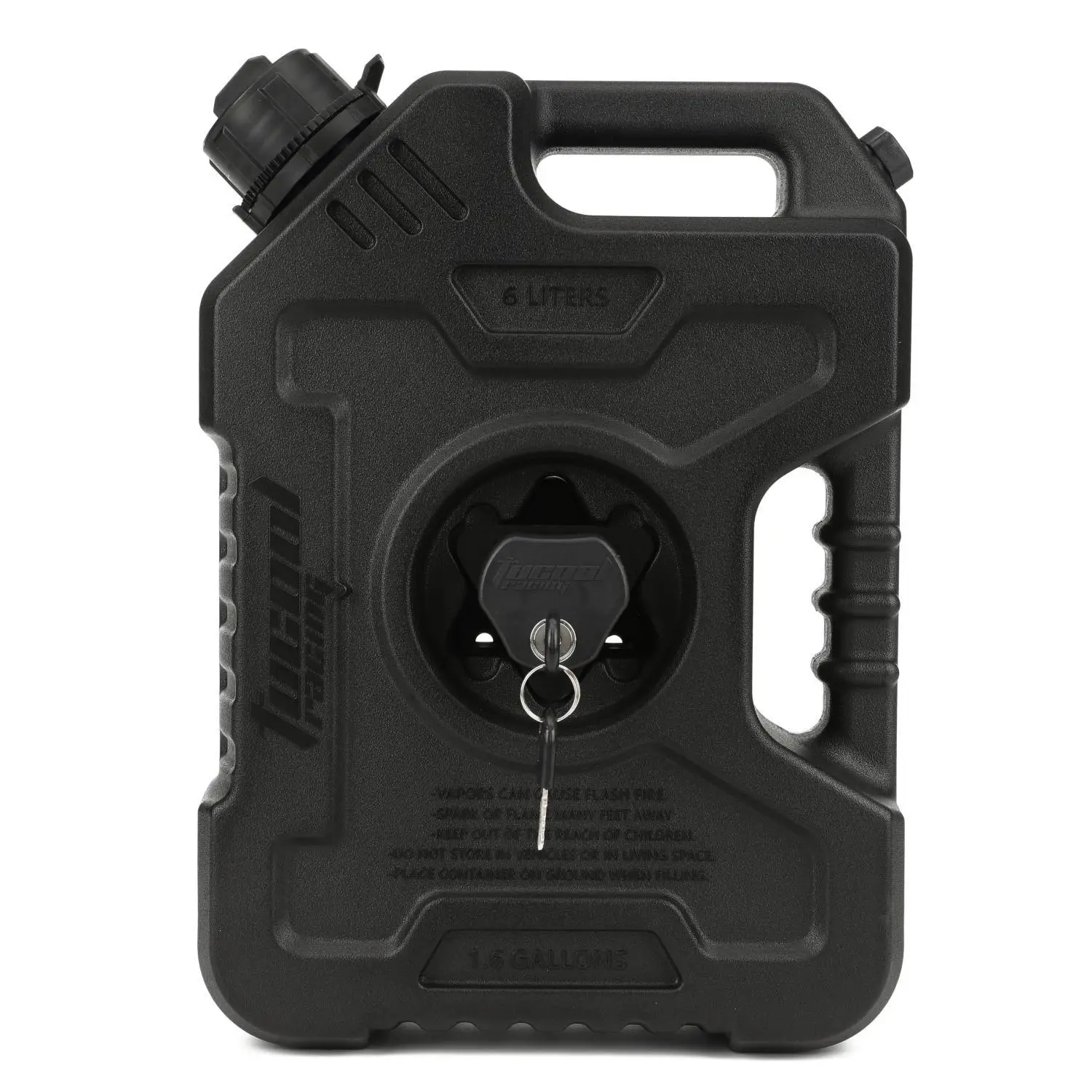 Tucool Racing 6L Gas Tank-Fits Most Cars, SUVs, and Motorcycles with Bracket Lock