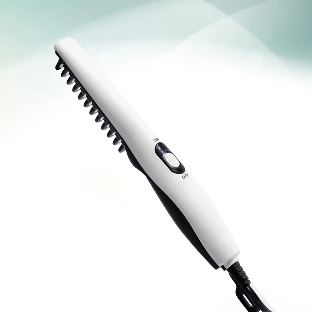 

Beard Hair Straightener Portable Straight Beard Comb Multi-purpose Hair Straightening Comb Electric Curling iron