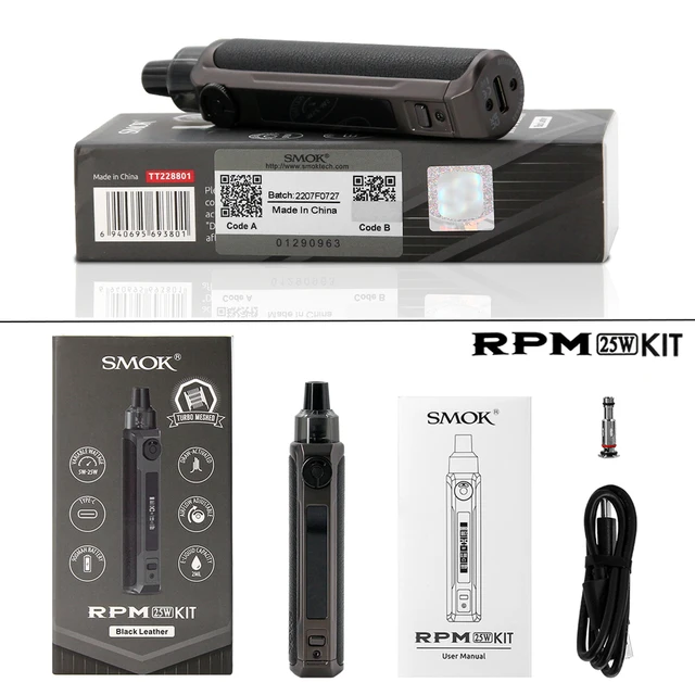 Tanio Oryginalny SMOK RPM 25W zestaw Vape 25W 900mAh bateria 2ml P… sklep