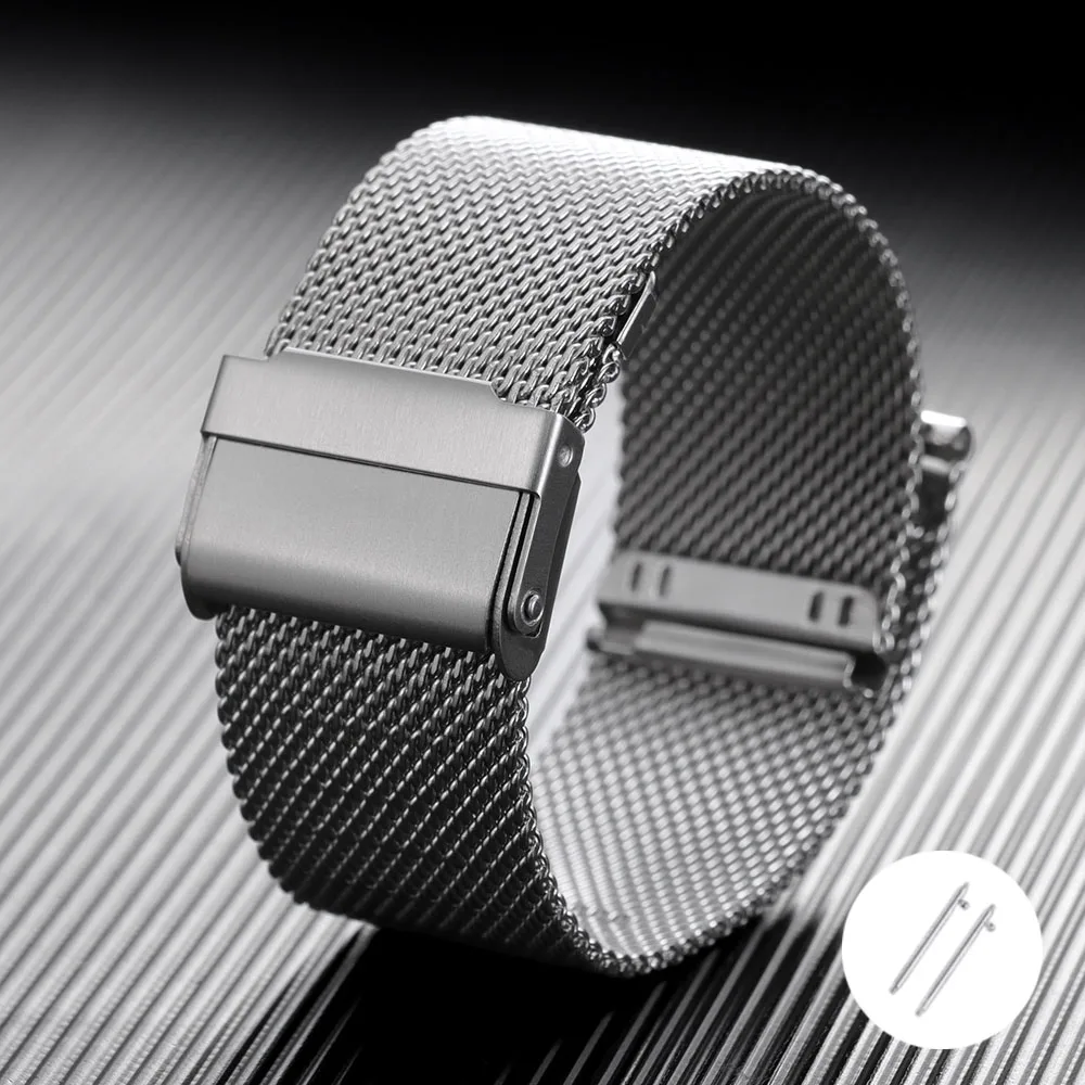 Stainless Steel Milanese Mesh Band - Elegant Mesh Watch Bracelet