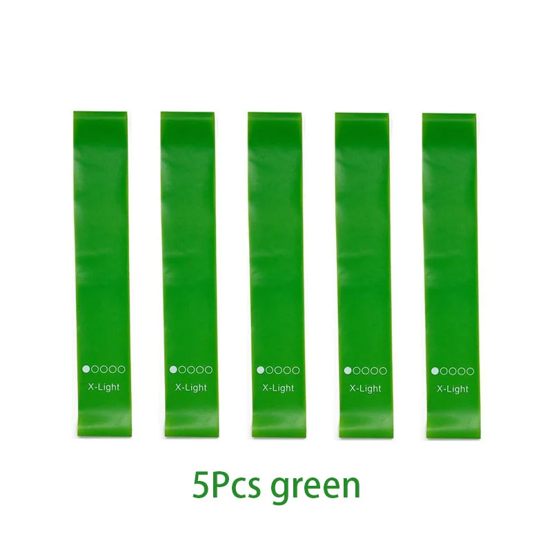 סרטי עמידות TPE סט כושר גומי לולאות אימון כוח תרגול מרחיב יוגה ציוד כושר גומי גמיש