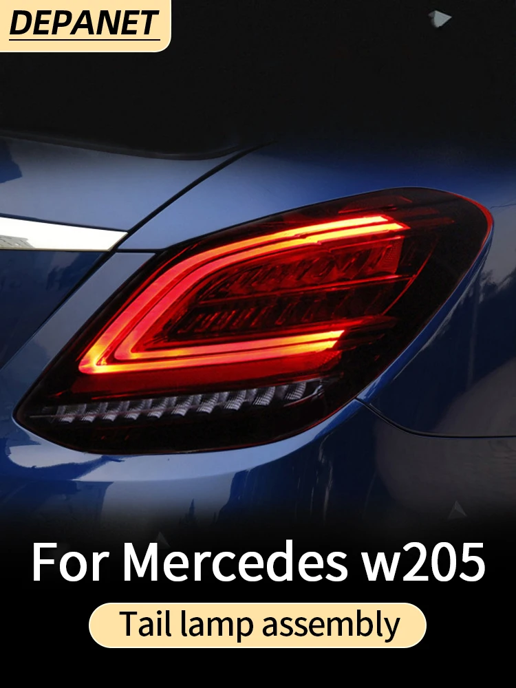 

Depanet car LED Rear headlight Upgrade And Modification for Mercedes C w205 C205 2015-2020 exterior accessories