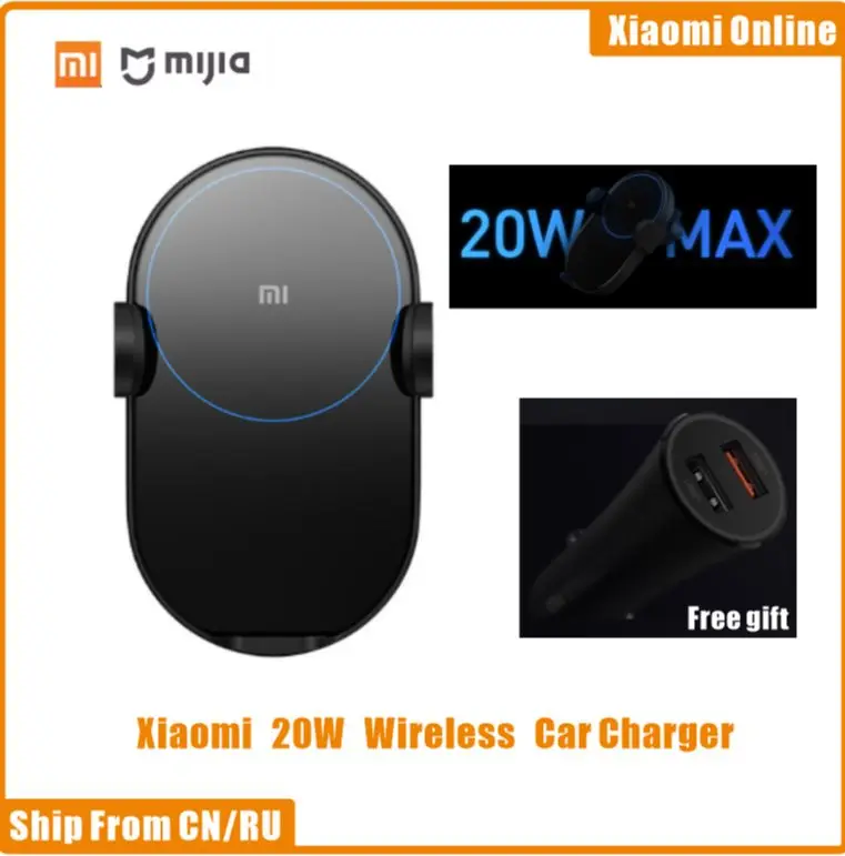 Original-Xiaomi-Wireless-Car-Charger-Pro-30W-20w-Max-Automatic-Sensor ...