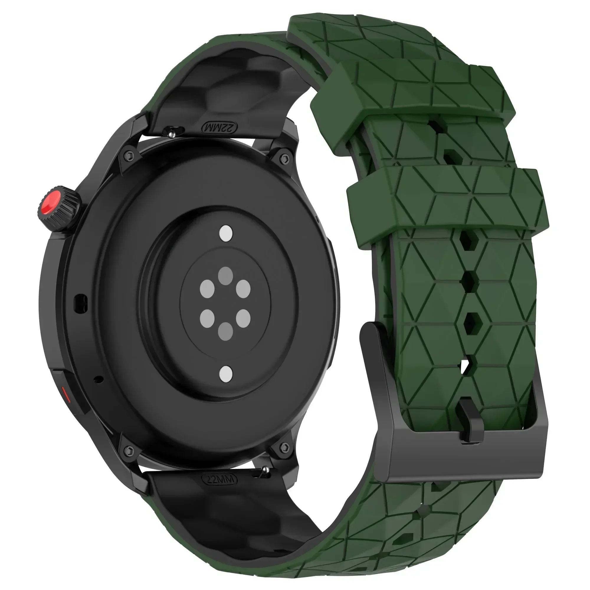 Silicone Sport Strap for CMF Watch Pro Series - 22mm Wristband Accessory