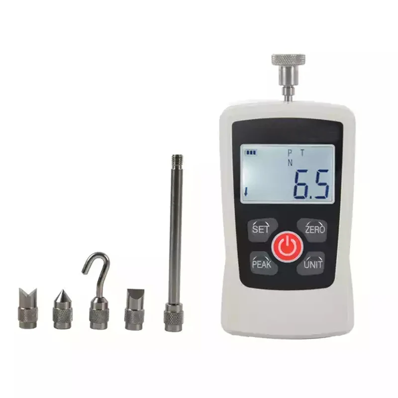 

Cheap Digital Push Pull Force Meter Gauge 50 100 200 500N Unit N KG LB