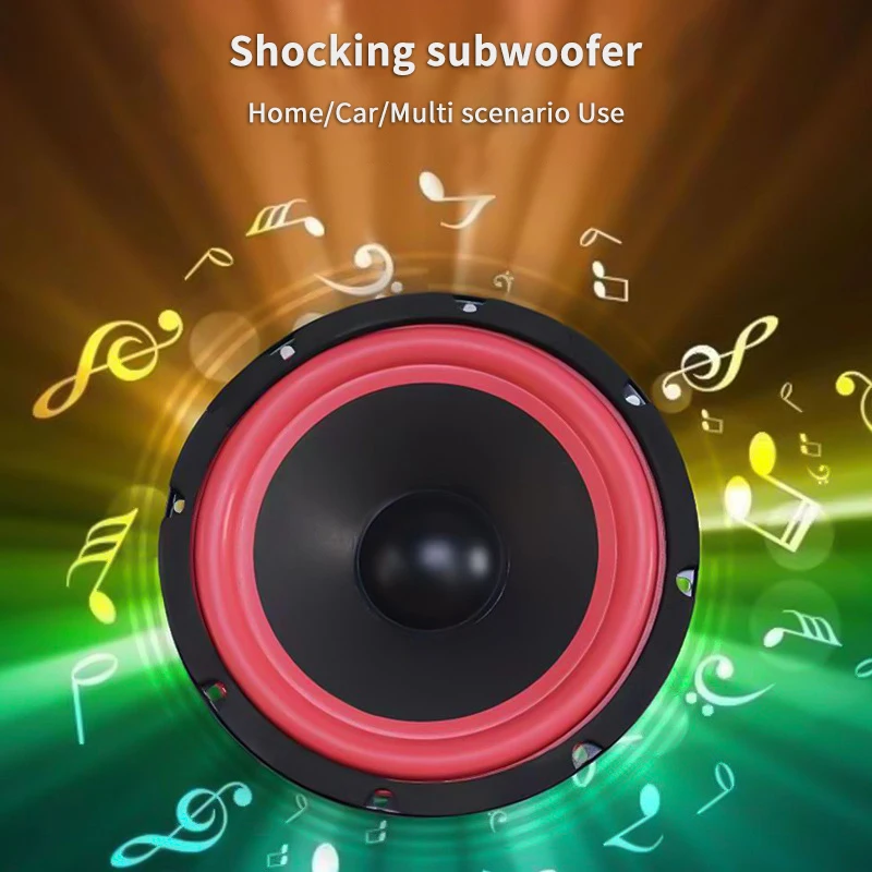 Altavocescoaxialesparacochede5/6/8/10pulgadas,subwooferHiFi,músicaderangodefrecuenciacompleto,altavozestéreoparacoche,universalparacocheyaudiodoméstico