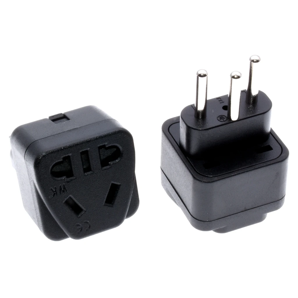 Adaptador de corriente universal universal 3pin Suiza adaptador de enchufe  de conversión UK/US/EU/AU 3 Pin Suiza enchufe de viaje tipo J enchufe suizo