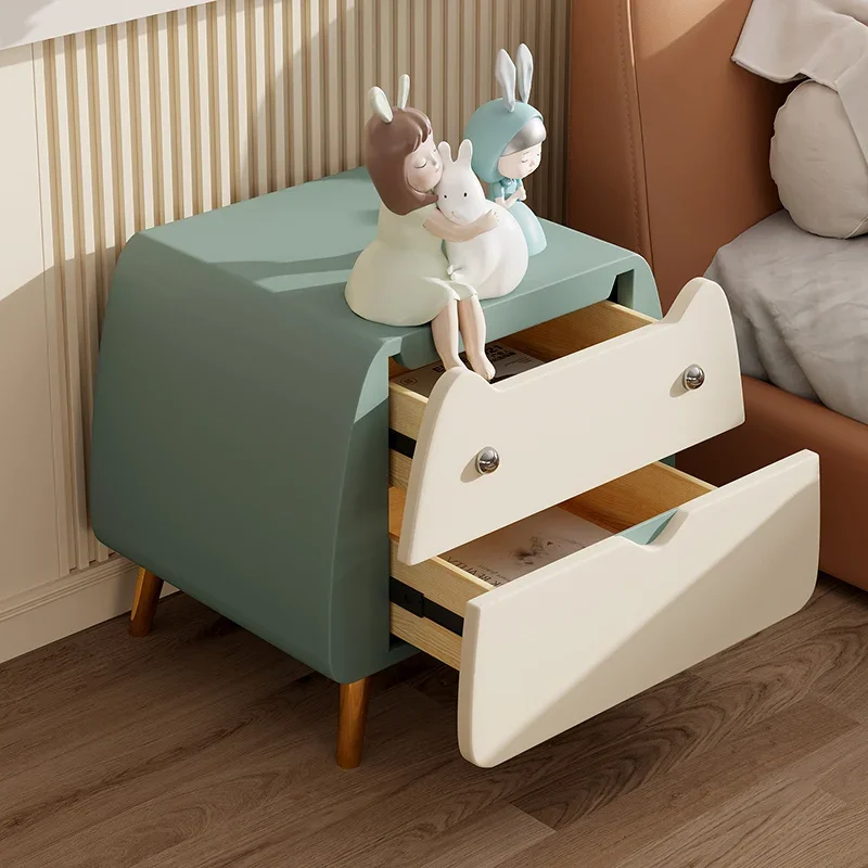 Nightstands Kids Children Bedside Table Cabinet Tables Nightstand Side Bed Tables Cabecero Cama Infantil Design Mini Furniture