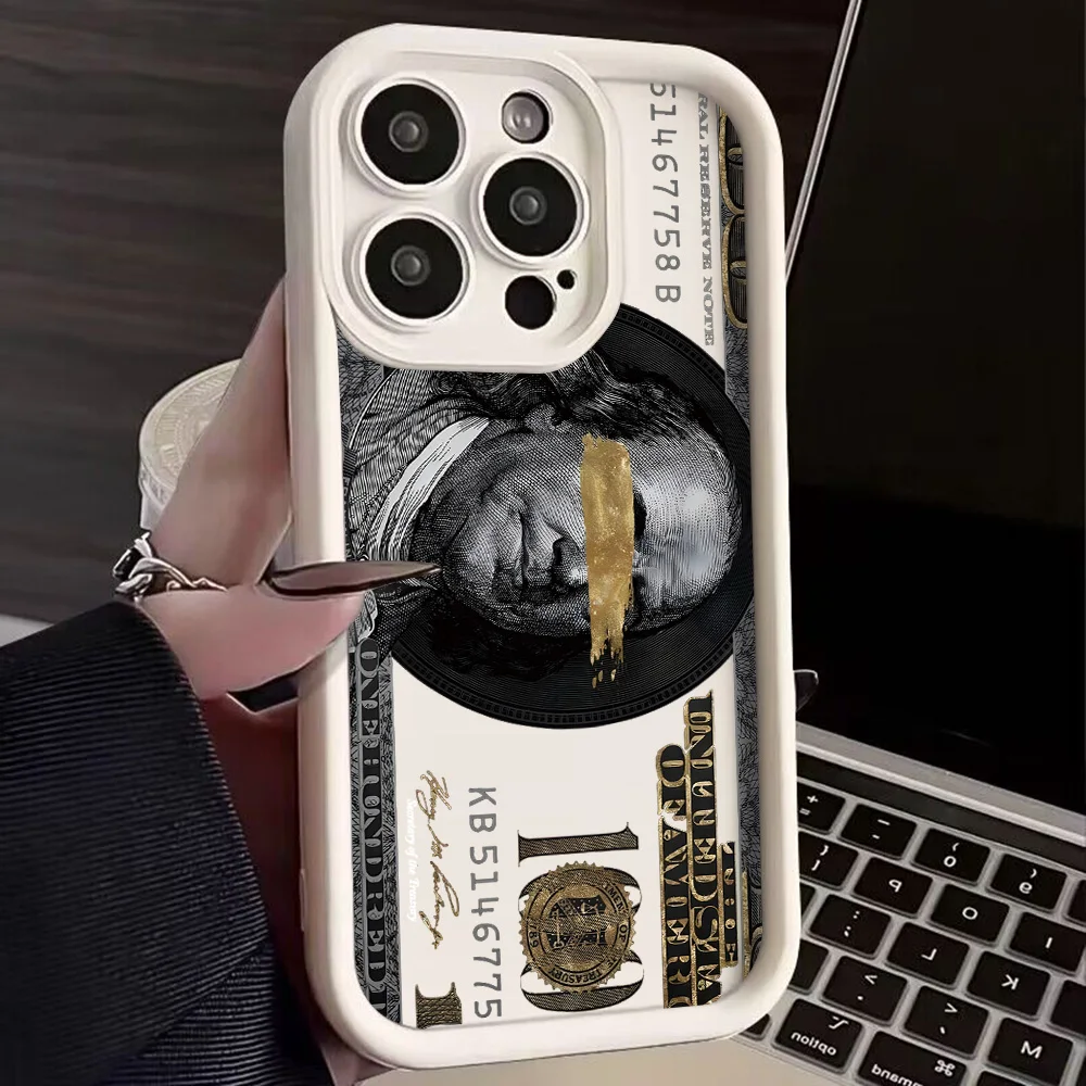 Stylish USD Dollar Design Soft TPU Phone Case - Premium Back Cover