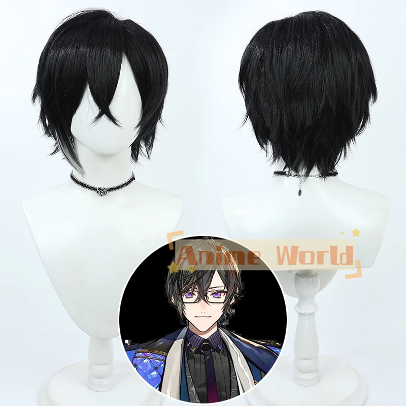 

Парик для косплея из коротких синтетических волос, термостойкий