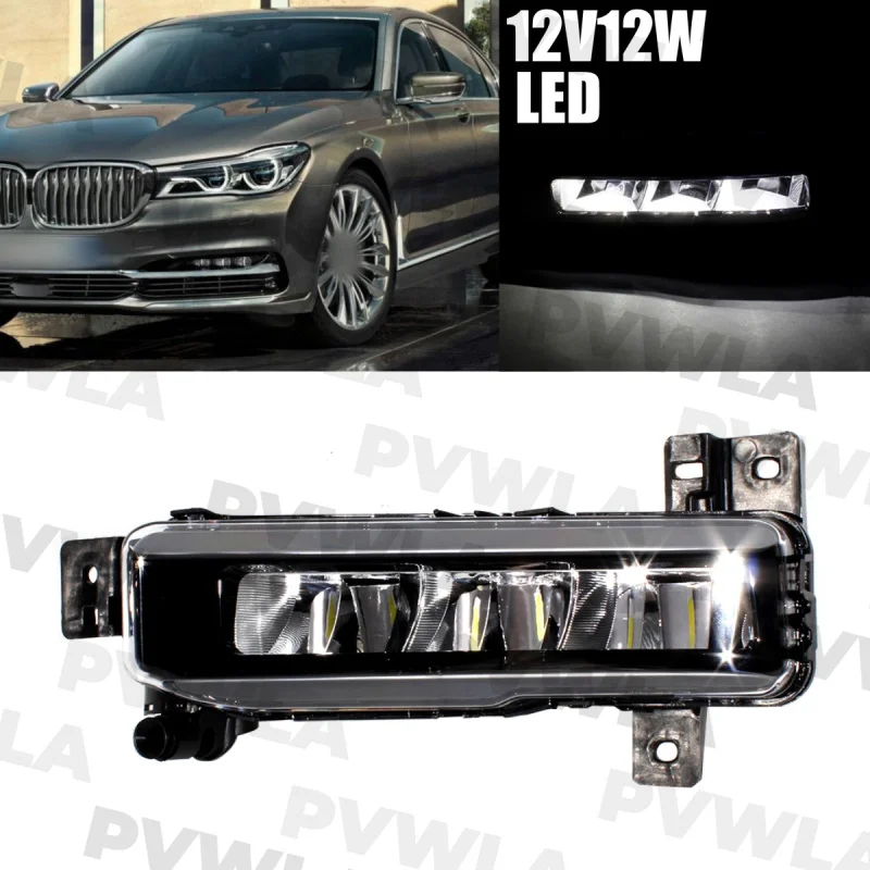 

For BMW 7 Series G07 F45 F46 2019 2020 2021 Left Side LED DRL Daytime Running Light Fog Lamp Light 63177471081