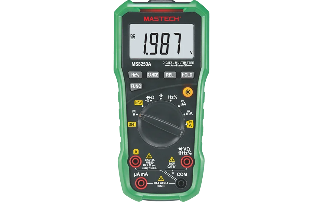 

Mastech MS8250A/D MS8251A/B Digital Multimeter DMM Meter AC/DC Voltage Current Ohm Meter With Temperature Diode Continuity Teste