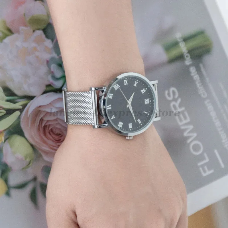 Universal Stainless Steel Mesh Watch Strap – Quick Release Metal Bracelet