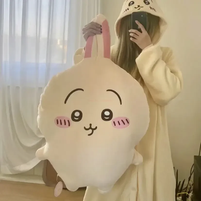 

Oversized Cute Animation Chiikawa Cartoon Self-deprecating Bear Chiikawa Small Feet Xiaohachi Usaki Plush Doll Doll Wu Soft Pill