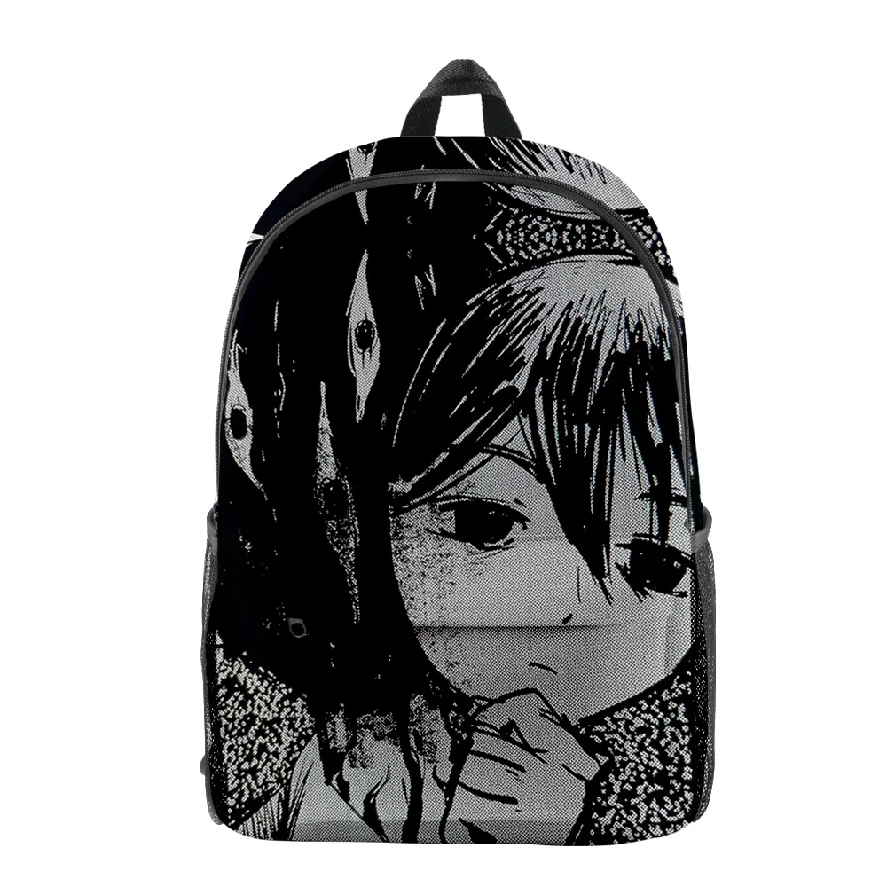 

Модные Молодежные школьные ранцы Omori, рюкзаки для ноутбука, водонепроницаемые забавные дорожные сумки из ткани Оксфорд с 3D принтом для мальчиков и девочек