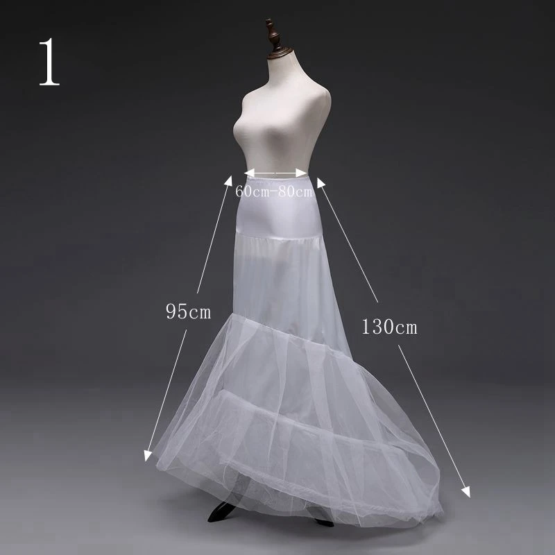 AYiCuthia Hot Sell Many Styles Bridal Wedding Petticoat Hoop Crinoline Prom Underskirt Fancy Skirt Slip